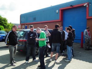 Some of those 'forum-types' mingling